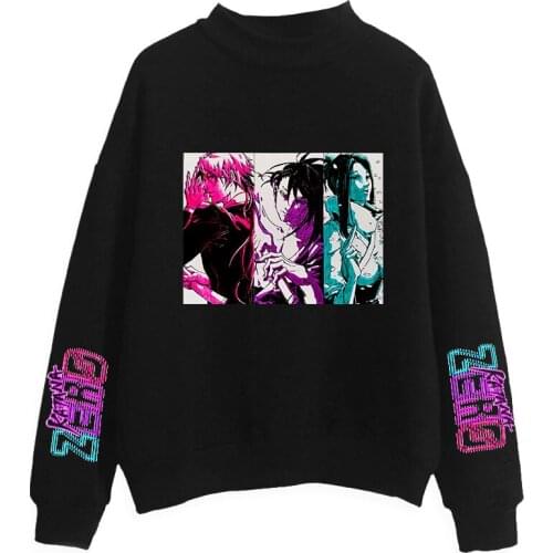 Katana ZERO Fashion Turtleneck Sweatshirts Women Men Long Sleeve Sweatshirts Hot Sale Casual Pullover Clothes