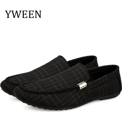 YWEEN Slip On Men Loafers Mocassin 2020 Spring Wholesale Fashion Men Shoes Mens Flats Male Footwear Big Size 37-45