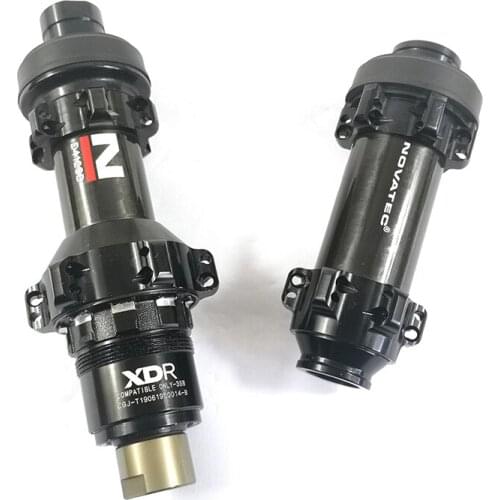 Novatec D411CB-CL D412CB-CL 24H straight pull road disc carbon alloy gravel bike hub XDR 12s QR 9×100mm M12 M15 Thru 135mm 142mm