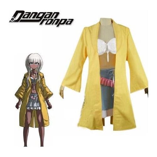 2020 NEW Danganronpa V3:Killing Harmony Angie Yonaga Cosplay Costume Uniform Anime Halloween Yellow Suit