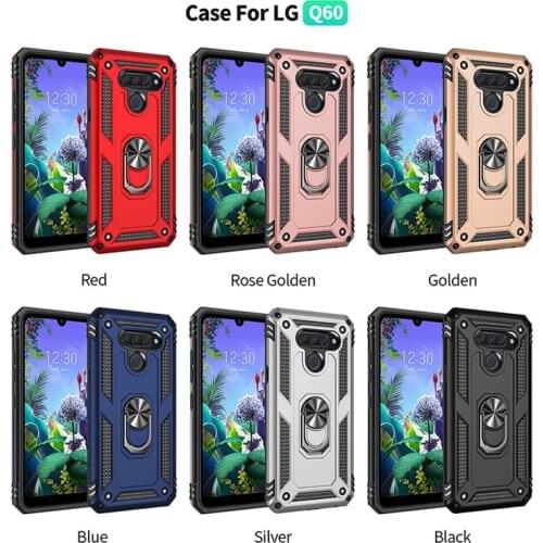 Shockproof Armor Kickstand Phone Case For LG K50 K40 K30 2019 Case Bumper Holder Cover For LG Q60 X4 2019 Aristo 4 X4 K12 Plus