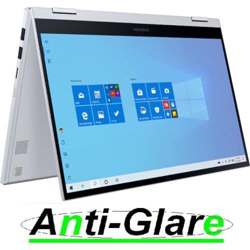 2PCS Anti-Glare Screen Protector Guard Cover Filter for 13.3" Samsung Galaxy Book Flex Alpha a Flexible PC Laptop