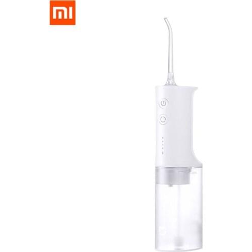 Xiaomi Mijia Smart Electric Oral Irrigation Device 220ml Portable Type-c Charging Ipx7 Waterproof Deep Cleaning Water Floss