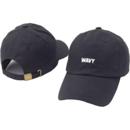 WAVY baseball cap hip hop embroidery men dad hat casual women the rapper cap outdoor sports kpop snapback hat men hiphop bone