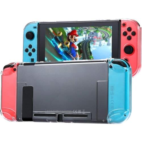 Detachable Crystal Nintend Switch Case Protective Cover Shell for Nintendo Switch Console Joy Con Controller Cover Accessories