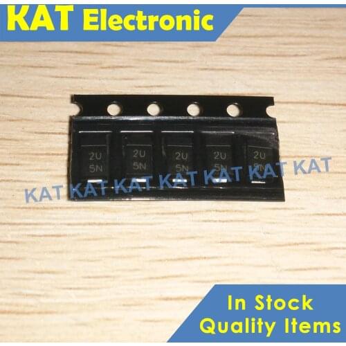 10PCS/Lot D1FL20U Marking Code 2U 200V 1.1A SMA Super Fast Recovery Rectifiers