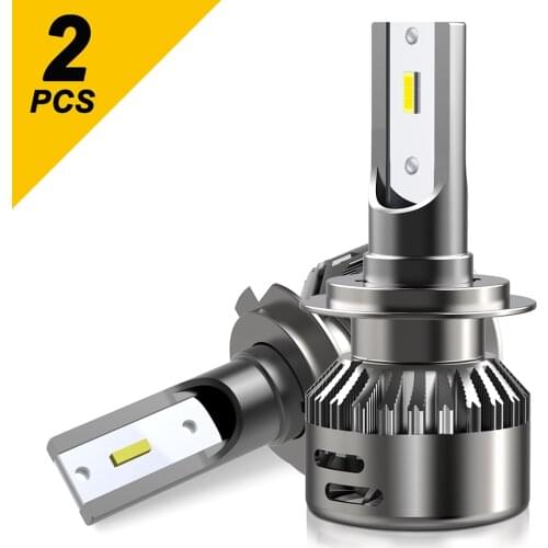 2x Canbus Car Headlight H7 LED H4 LED Bulb H1 H11 HB3 9005 9006 Led For Audi A3 A4 B6 B8 A6 C6 80 B5 B7 8000LM 6000K Auto Lamp