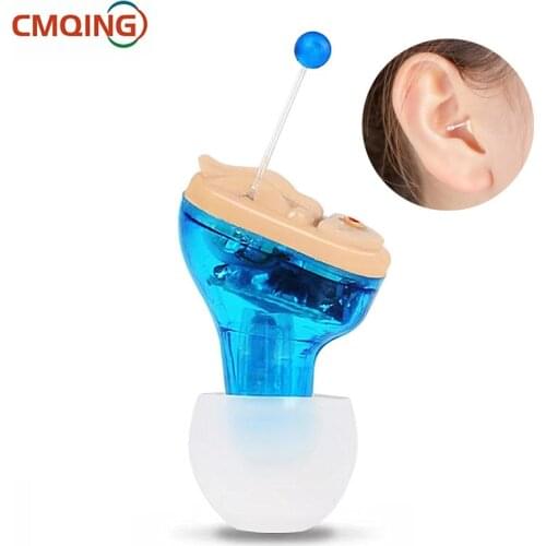 8 Channels CIC Hearing Aids Audifonos Mini Inner Ear Hearing Device Digital Adjustable Sound Amplifier Micro Wireless Ear Aid