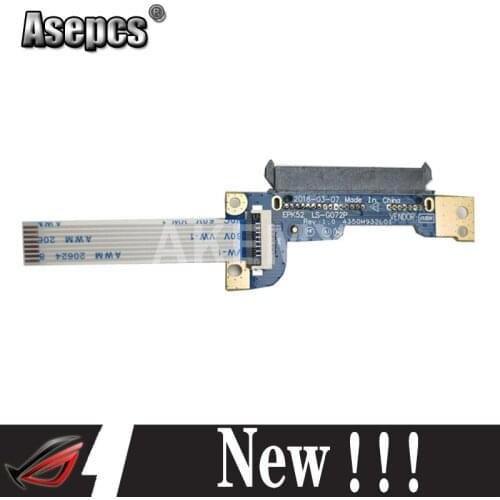 Akemy NEW Original For HP 15-DA 15-DB HDD HARD DRIVE CONNECTOR CABLE BOARD LS-G072P 435OM932L01 8pin 100% Tested Free Cable