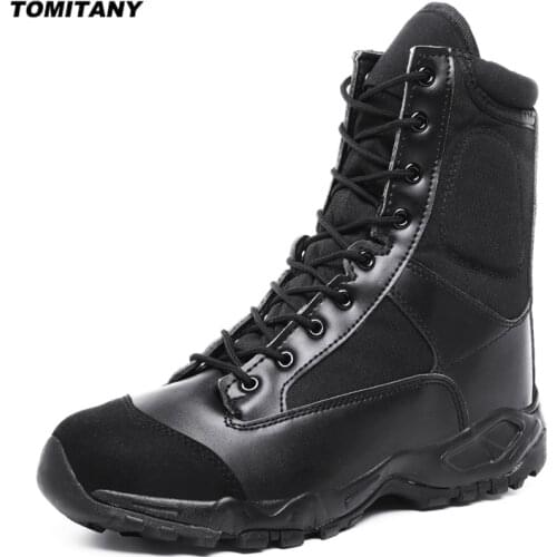 Hiking Boots Men Professional Outdoor Climbing Hunting Shoes Mens Waterproof Military Tactical Trekking Camping Boot Male