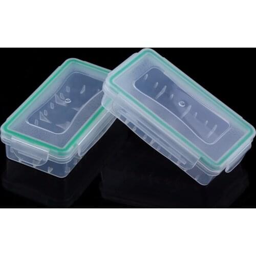 18650 Battery Case Holder Storage Box Hard Wear-resistant Plastic Case Waterproof Batteries Protector Cover