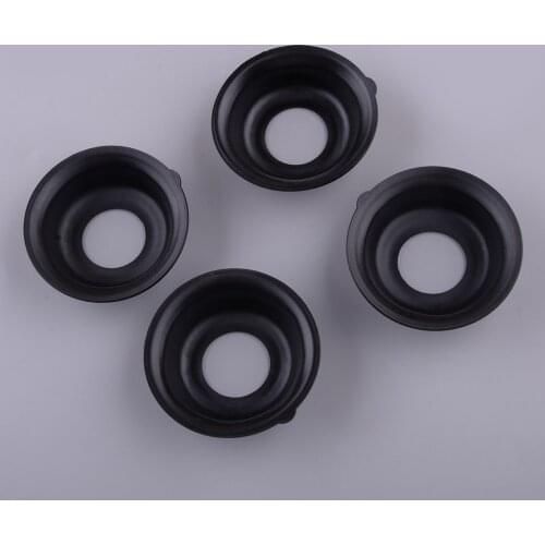 4Pcs Black Carburetor Plunger Membrane Diaphragm Rubber Fit for Yamaha XJ900F XJ 900 F 58L 1985 1986 1987 1988 1989 1990