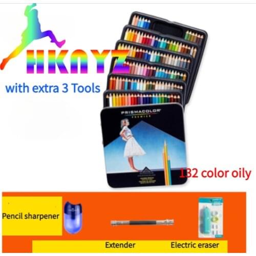 Prismacolor Premier Colored Pencils Soft Core 132 color Art Coloured Pencil Professional Drawing Prismacolor Premier