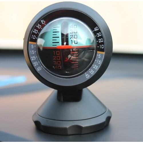 Car Vehicle Inclinometer Angle Slope Tilt Indicator Level Meter Gradient Balancer Upgrade and Downgrade Slopemeter Finder Tool