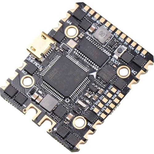 JHEMCU GHF420AIO F4 OSD Flight Controller Built-in 20A 35A BLheli_S 2-6S 4in1 ESC for RC FPV Racing Toothpick Cinewhoop Drones