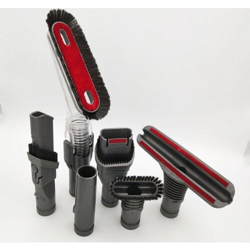 Attachment Crevice Tool Combination Tool Bristle Brush Kit for Dyson DC35 DC45 DC58 DC59 DC62 V6 DC47 Allergy Tool kit
