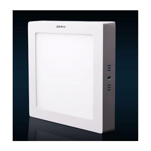 New 18W surface mounted led panel lighting AC85-265V / 90pcs SMD2835 high lumen / free shipping