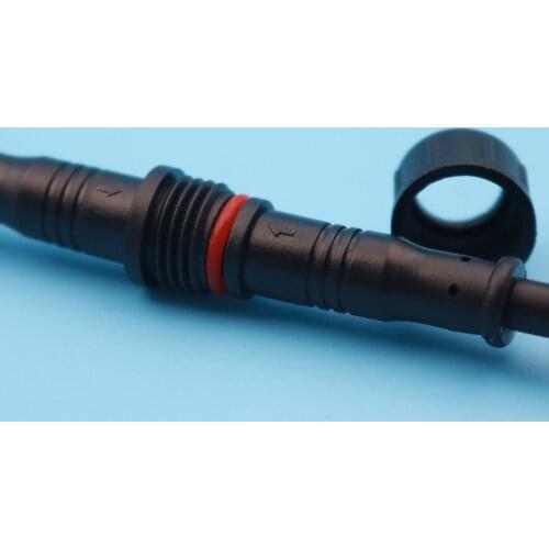 5 Set Electrical Cable Wire Connector Plug Socket W/ 2 Pin IP65 Waterproof Heat-Resistant Fireproofing Electric Tool Accessories