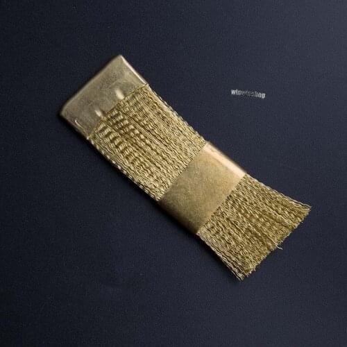 Portable Dental Drill Electric Drills Cleaner Brushes Manicure Material Copper Flat Brush Copper Wire Drill Brusher For Nail