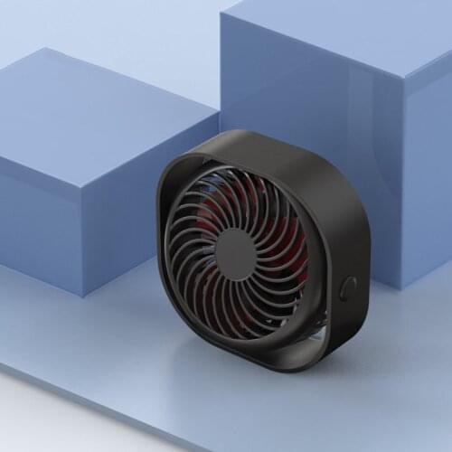 Portable USB Desk Cooling Fan Mini Personal Desktop Table Strong Wind for Home,Office,Dormitory,Desktop,Travel Blue White Black