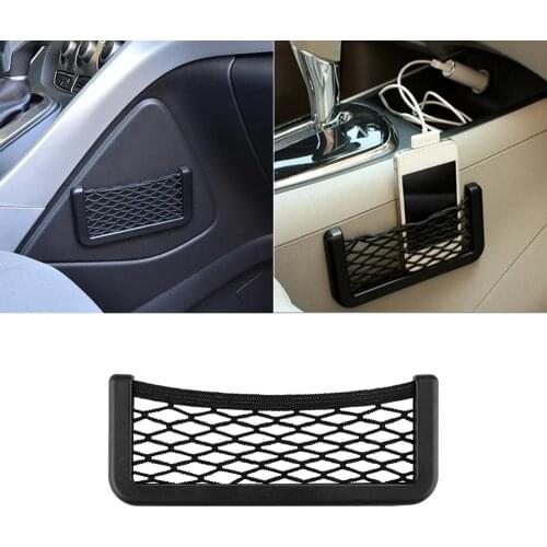 Universal Car Storage Bag Elastic Flexible Mesh Back Side Truck Storage Organizer Net Interior Accessories Pocket High Quality