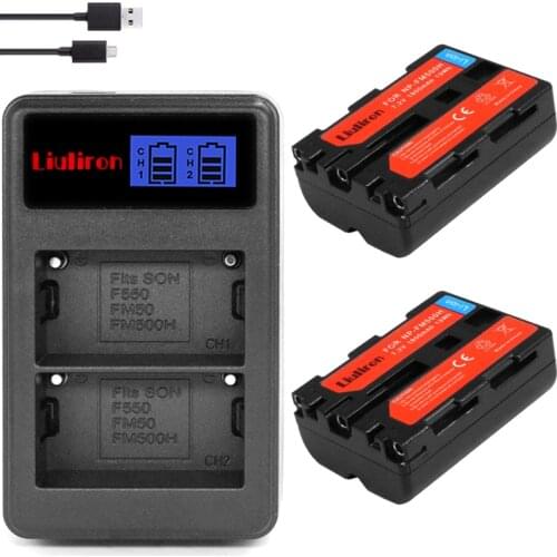 LCD DUAL charger + batterie NP-FM500H NP FM500H battery for Sony A200 A350 A700 A900 A300 A550 A560 A580 SLT-A57 a58 camera