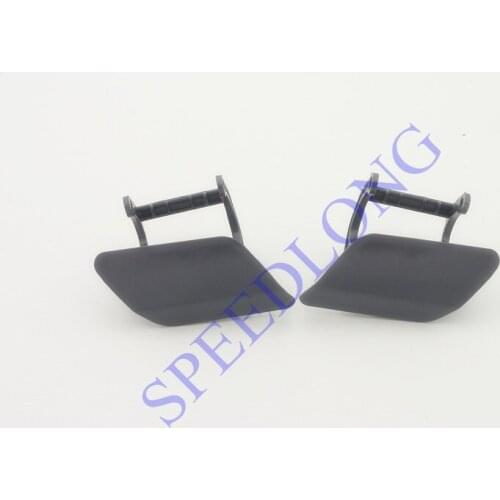 2 Pcs/Pair Front Bumper headlamp washer spray nozzle cap cover for BMW 7 Series F01 F02 LCI 2013