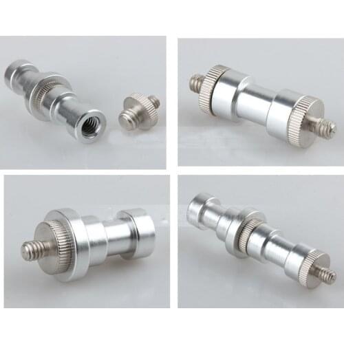 5In1 1/4 to 3/8 Male to Female Adapter Screw Camera Tripod Ball Head Monopod Flash Light Stand Mount Accessories [No Tracking]