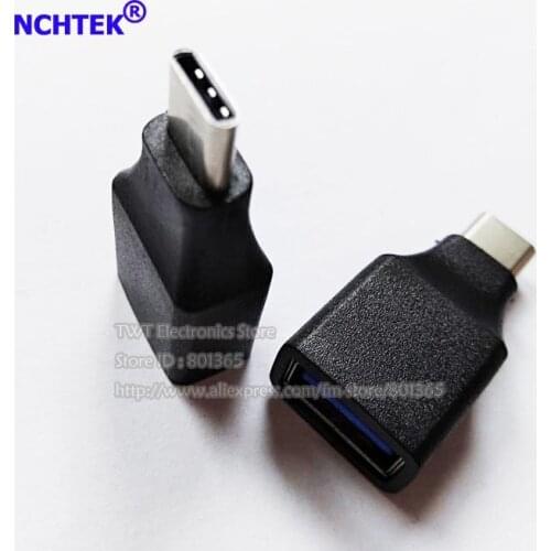 NCHTEK Type C Male to USB 3.0 Female OTG Power Charger Adapter Converter Plug Connector/Free shipping/10PCS