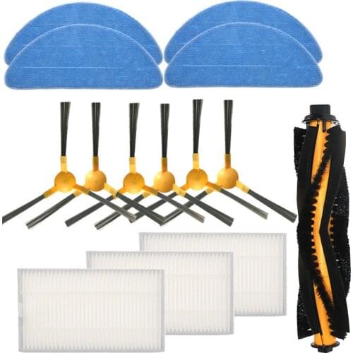 Main Brush Side Brush HEPA Filter Mop cloth for Haier HB-QT51S PRO HB-HTH01H Vacuum Cleaner Spare Parts Accessories