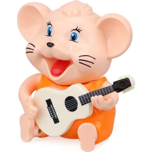 K1KC Electric Glowing Dancing Singing Children Gift Toy Early Education Toys for Children Birthday Gift Cartoon Cute Mouse