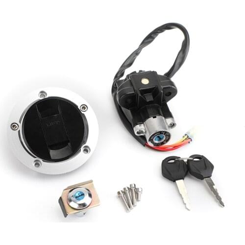 Artudatech Ignition Switch Fuel Gas Cap Lock Keys For Suzuki SV 1000/S GSXR 1000/Z 2003-2007 37000-16820 37000-16840 Motor Parts
