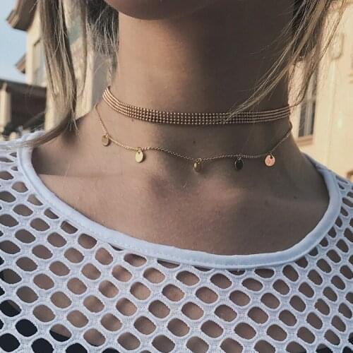 LANTINSTUNE Beaded Chokers