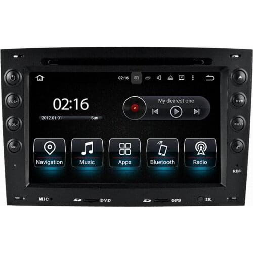 Car Android 7.1 Multimedia For Renault Megane 2003 - 2010 Autoradio Stereo Radio CD DVD Player GPS NAVI Navigation Media System