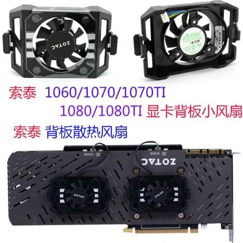 New Original GA41S2L DC12V 0.10A for ZOTAC GTX1060 1070TI 1080 TI PLUS OC Graphics card cooling fan