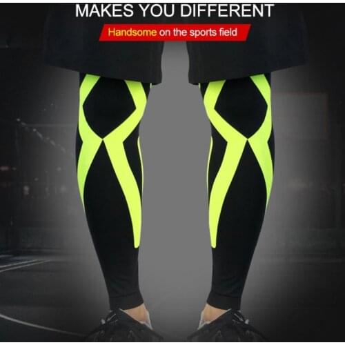 Sports Leggings Knee Protector Brace Strap Breathable ANTI-UV Outdoor Cycling Basketball Leg Sleeve Knee Support Pads