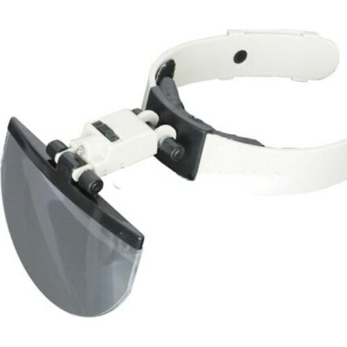 Free Shipping 1.2X 1.8X 2.5X 3.5X Magnifying Glass for Diamond LED Hands Free Magnifier 1pcs/lot Jewelry Head Magnifier