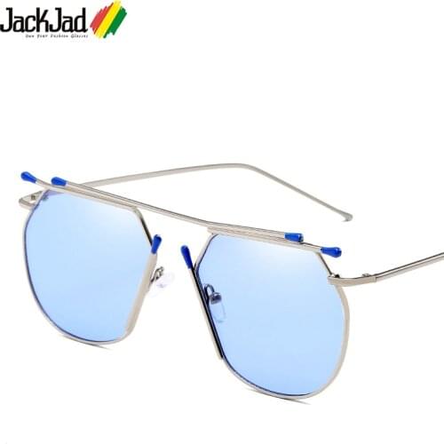 JackJad Fashion Cool Unique MACHES GLASSES Style Sunglasses Women Korean Metal Brand Designer Sun Glasses Oculos De Sol 66381