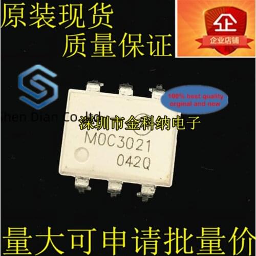 10pcs 100% orginal new in stock M0C3021 MOC3021DIP8 Optocoupler Triac Driver