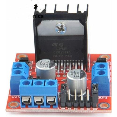 2pcs 298N Driver Board Module Stepper Motor Smart Car Robot Breadboard Peltier High Power L298 DC Motor Driver Arduino E11943