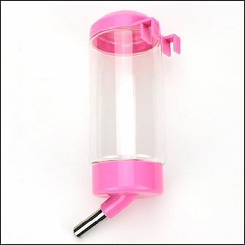 400 ML Rabbit Drinker Bottle Automatic Pet Waterer Nipple Bottle For Dogs Rabbit Pet Water Dispenser Hang Bottle Drinker