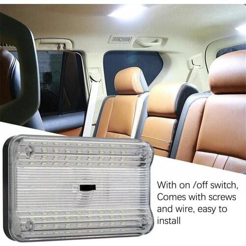 12V 36 LED Vehicle Car Ceiling Light Car Interior Light Dome Roof Ceiling Reading Trunk Car Light Lamp Bulb Styling Night Light