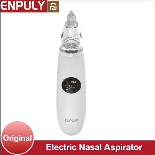 ENPULY Electric Nasal Aspirator Adult Hygienic Nose Cleaner 3 Modes Suction Nose Cleaner Safe Nasal Patency Tool