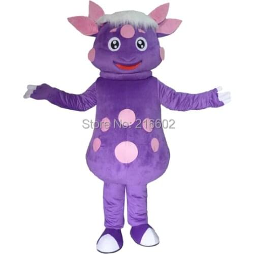 Purple Luntik Character Mascot Costume For Adult Fancy Dress Charactor Party