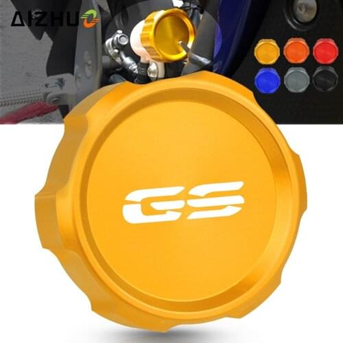 Motorcycle CNC Rear Fuel Brake Fluid Reservoir Cap Oil Cup Cover Protector FOR BMW R1200GS ADVENTURE ADV R1100GS R1150GS R1200GS