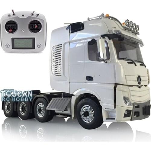 1/14 RC LESU Truck Metal Chassis Radio Sound Light Hercul Arco Cabin Tractor THZH0731-SMT3