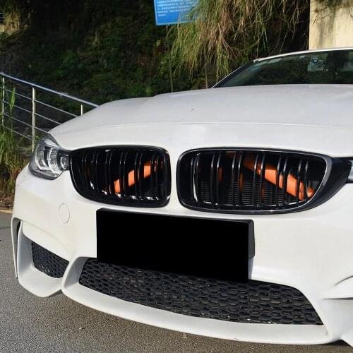 M Sport Style Front Grille Trim Strips Cover Frame Stickers For BMW F30 F10 F20 F11 F31 F07 F32 F33 F34 F36 G30 F48 G20 G01 G05