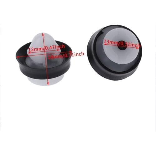 2021 New 10x Interior Trim Door Panel Card Pillar Clip For Peugeot 207 807