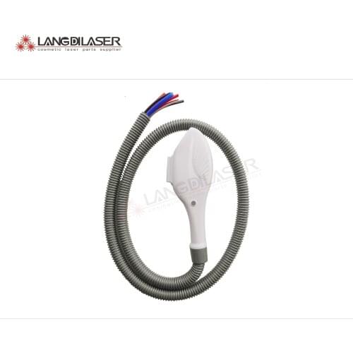 Ipl hand piece for hair removal with spot size :10*50mm , wavelength : 640nm~1200nm