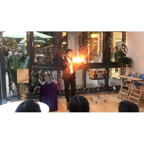 Ultimate Fire Reel 3.0 (Charging Version) Steel Flame Road Magic Tricks Magician Stage Illusion Gimmick Props Magic Accessories